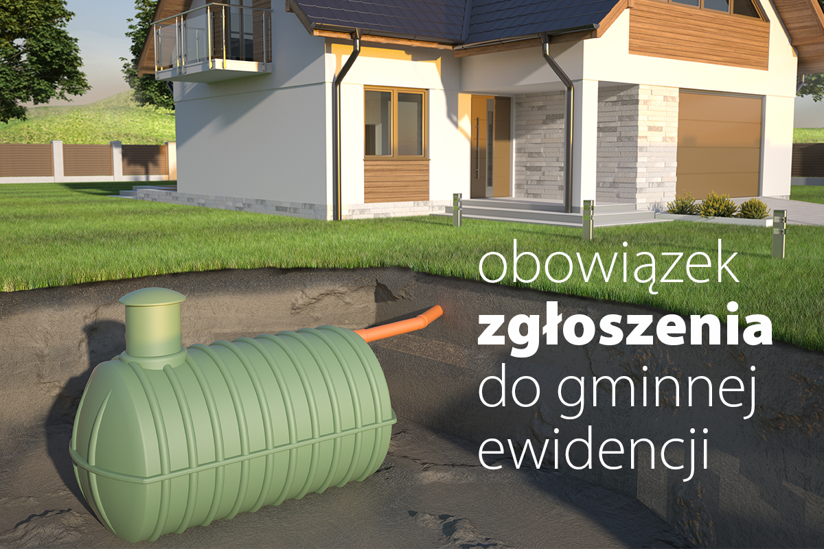 zgłoszenie zbiorników bezodpływowych