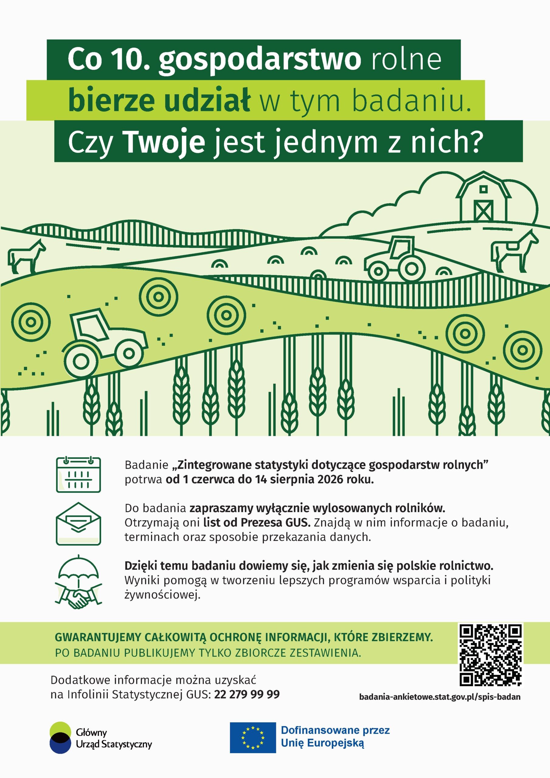 „Zintegrowane statystyki dotyczące gospodarstw rolnych”